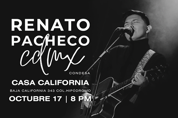 Renato Pacheco - Concierto Íntimo: CDMX